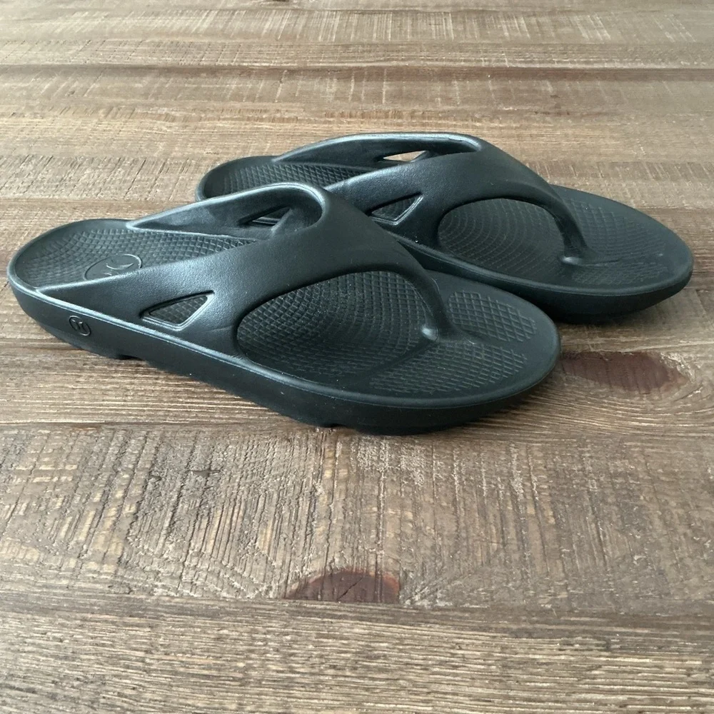 Hurley Black Slide Flip Flop Thong Sandals Men’s 13